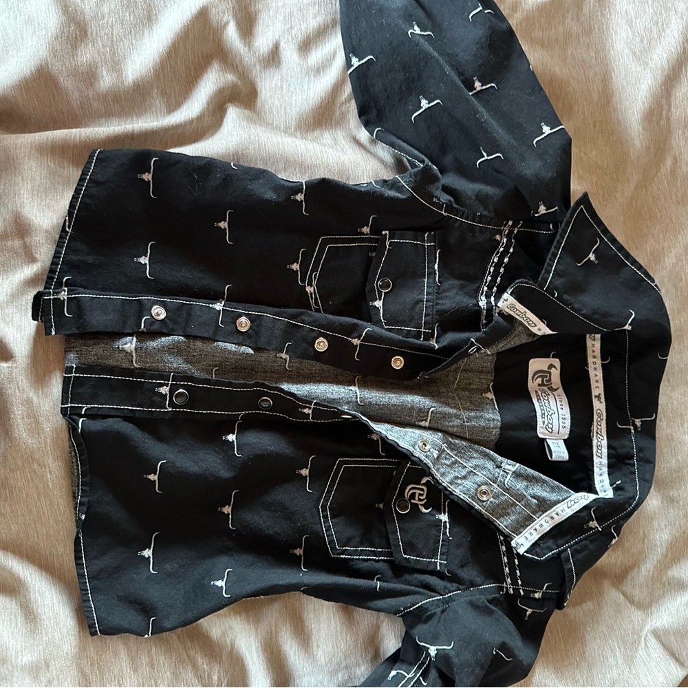 Western boy shirt